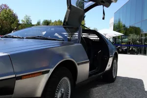 delorean zeitmaschine in real life
